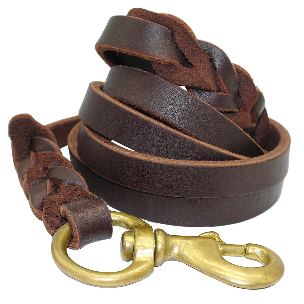 Leather leashes