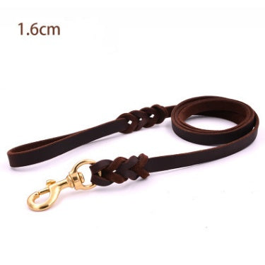 Leather leashes